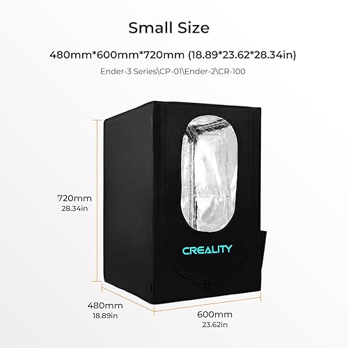 Miniatura 2 de Creality Caja de impresora 3D a prueba de fuego y polvo Impresora 3D Recinto caliente Mini impresora 3D tienda de campaña para Ender 3Ender 3 V3