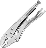 MTX Alicate de Pressão 10" (250 mm) Mordente Curvo – Ferramenta Profissional de Alta Resistência