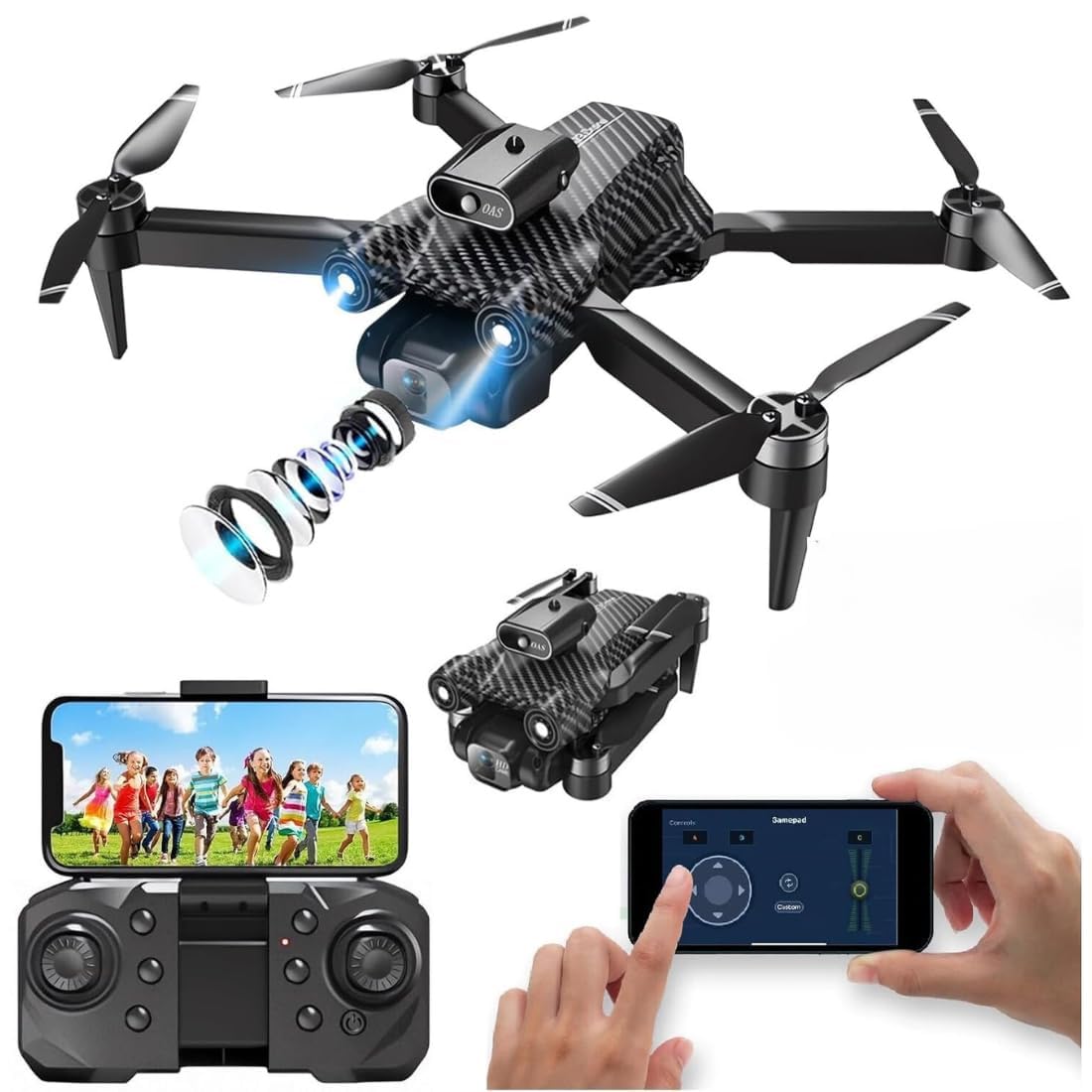 See full amazon price history chart for BIGGKIDDO Drone with 4K Camera WiFi FPV 1080P HD Dual Camera Foldable RC Drone Altitude Hold Headless Mode Visual Positioning Auto Return App Control Multicolor (A13) BIGGKIDDO Drone with 4K Camera WiFi FPV 1080P HD Dual Camera Foldable RC Drone Altitude Hold Headless Mode Visual Positioning Auto Return App Control Multicolor (A13) (B0DBVDXG3X) Amazon Price History, Amazon Price Tracker