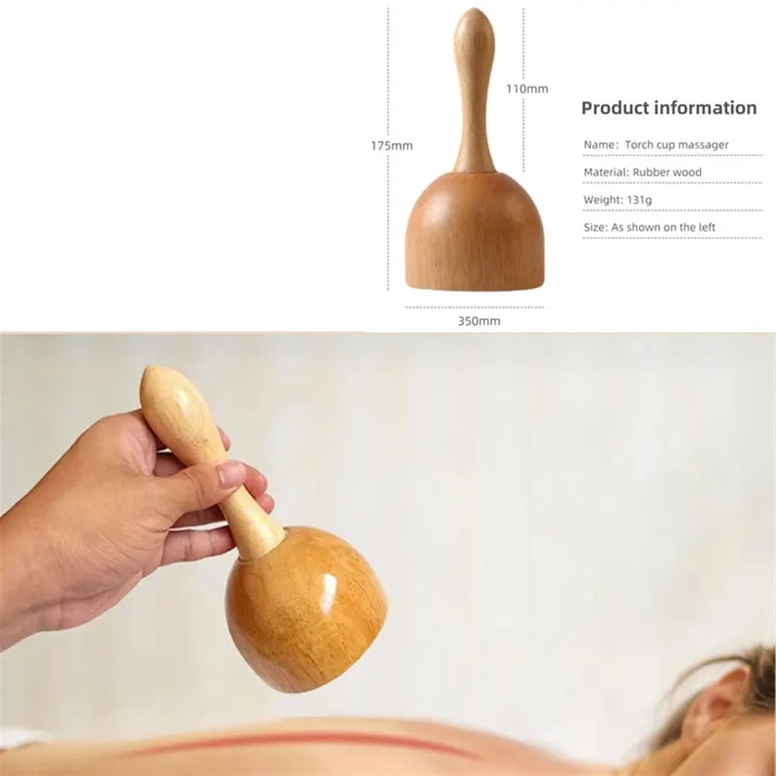 Cepillo Interdental Wooden Massager Body Contouring Back Shoulder Scraping Fatigue Relieve Wood Tools