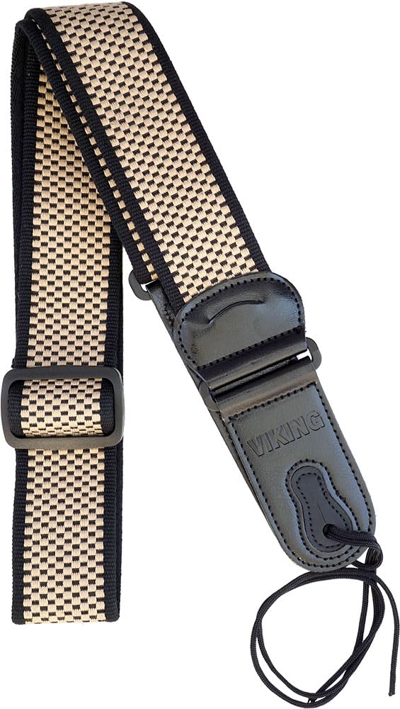 Cotton Guitar Strap, Blocks