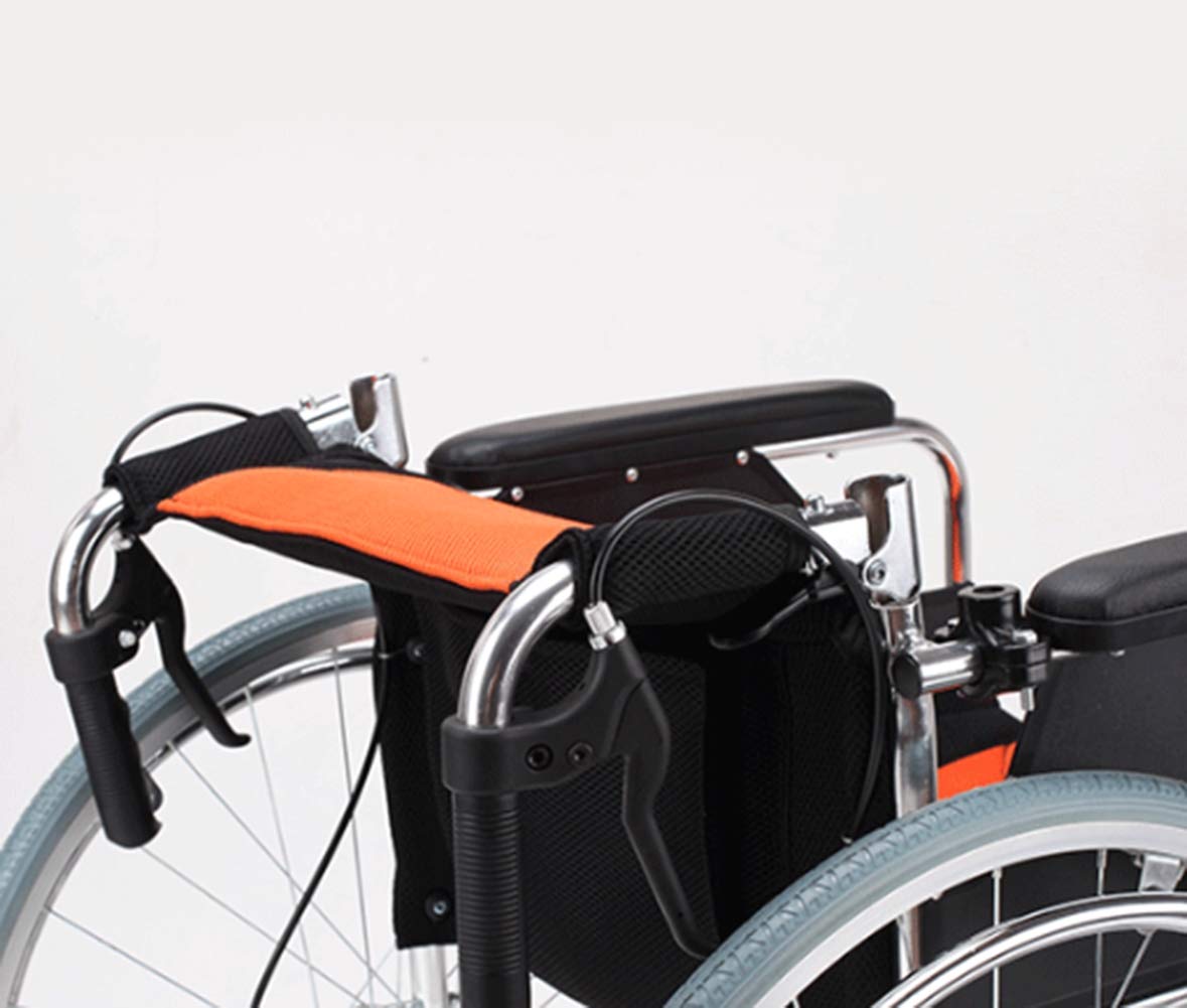 Wheelchair, Silla de Ruedas Manual Plegable, Ligera, Multifuncional, de aleación de Aluminio, Adecuada para Personas Mayores y discapacitadas para Llevar Silla de Ruedas Plegable Ultraligera