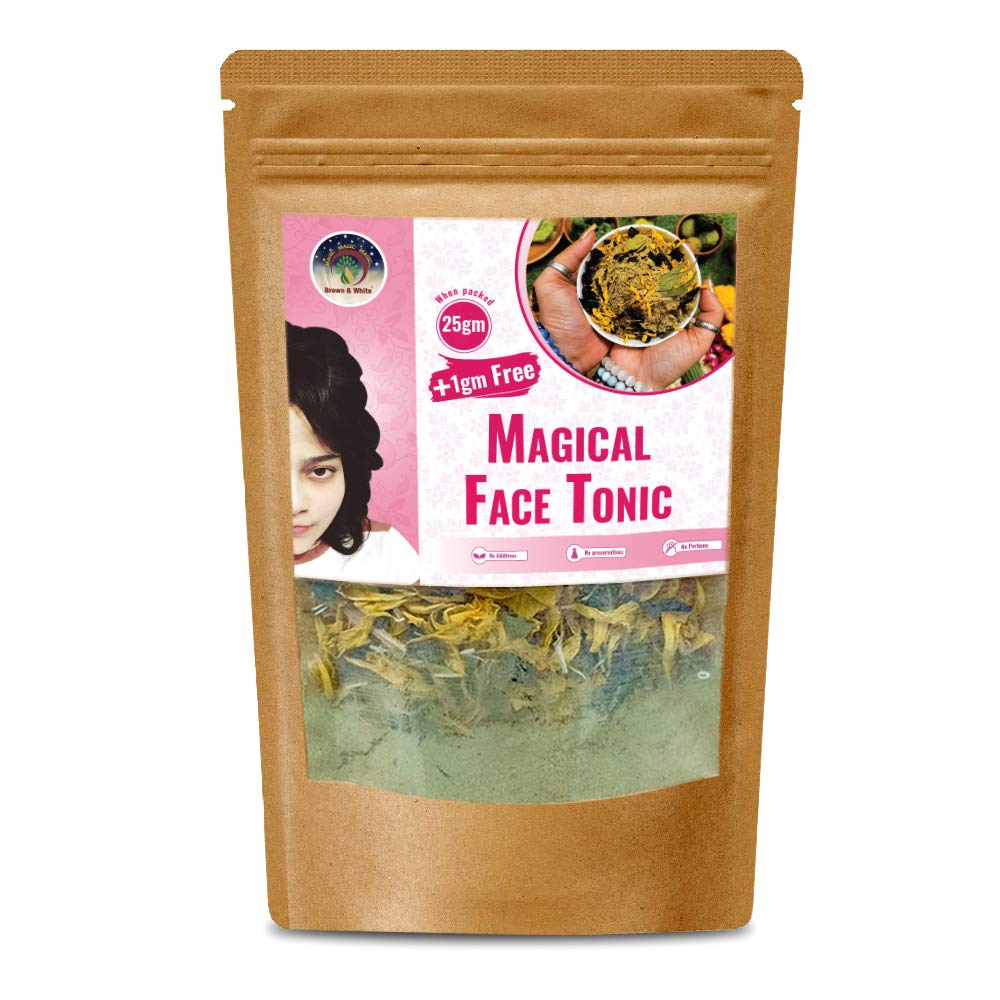 Brown & White Magical Face Tonic (25gm) - Only for APPLICATION (For All type of Face)