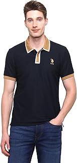 U.S.Polo Association Men's Solid Slim Fit Polo Shirt Price In India