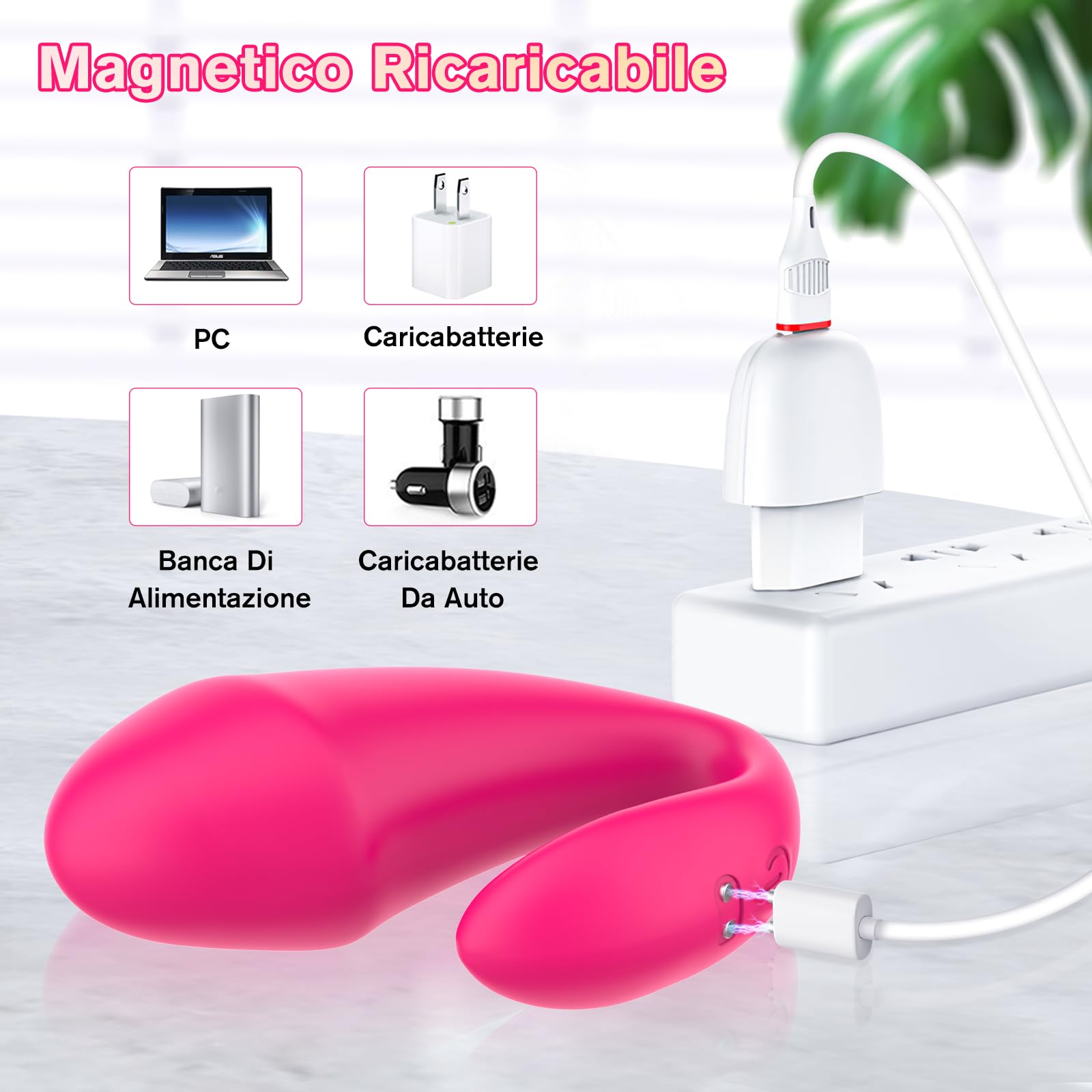 Vibratoreper Donna Telecomando Sex Toys per Coppie - Dildo Vibratore Stimolatore Clitoride Vagina Bullet G-Spot Toy con 10 Modalità, APP Vibratori Femminili Giocattoli Sessuali per Donne Massaggiatore