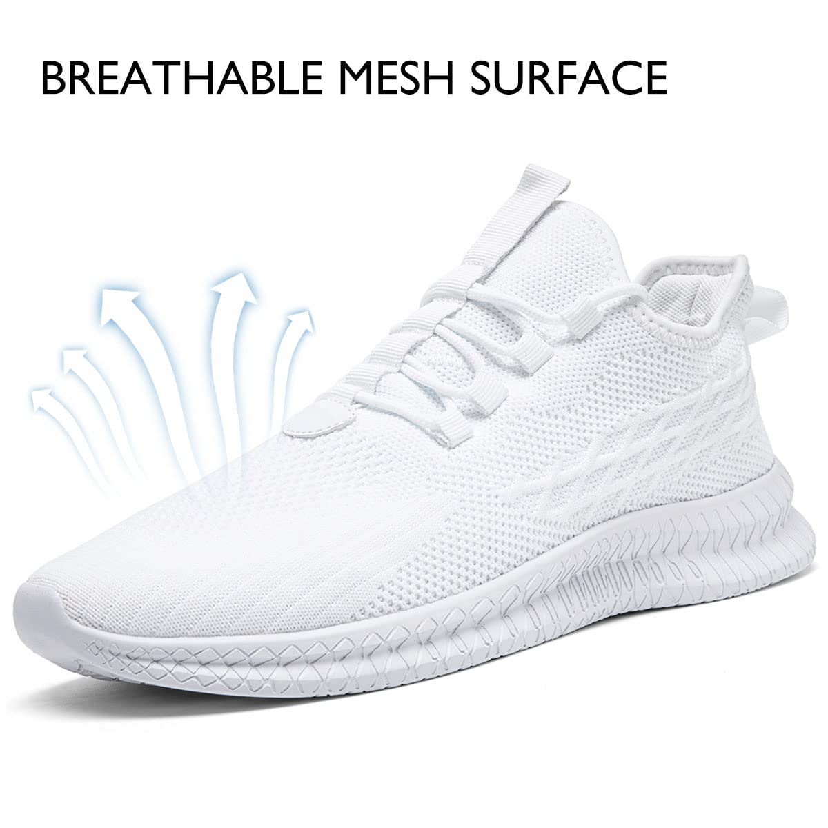 Tenis casuales para correr para hombre, para caminar, para gimnasio, deportes, transpirables, ligeros, cómodos