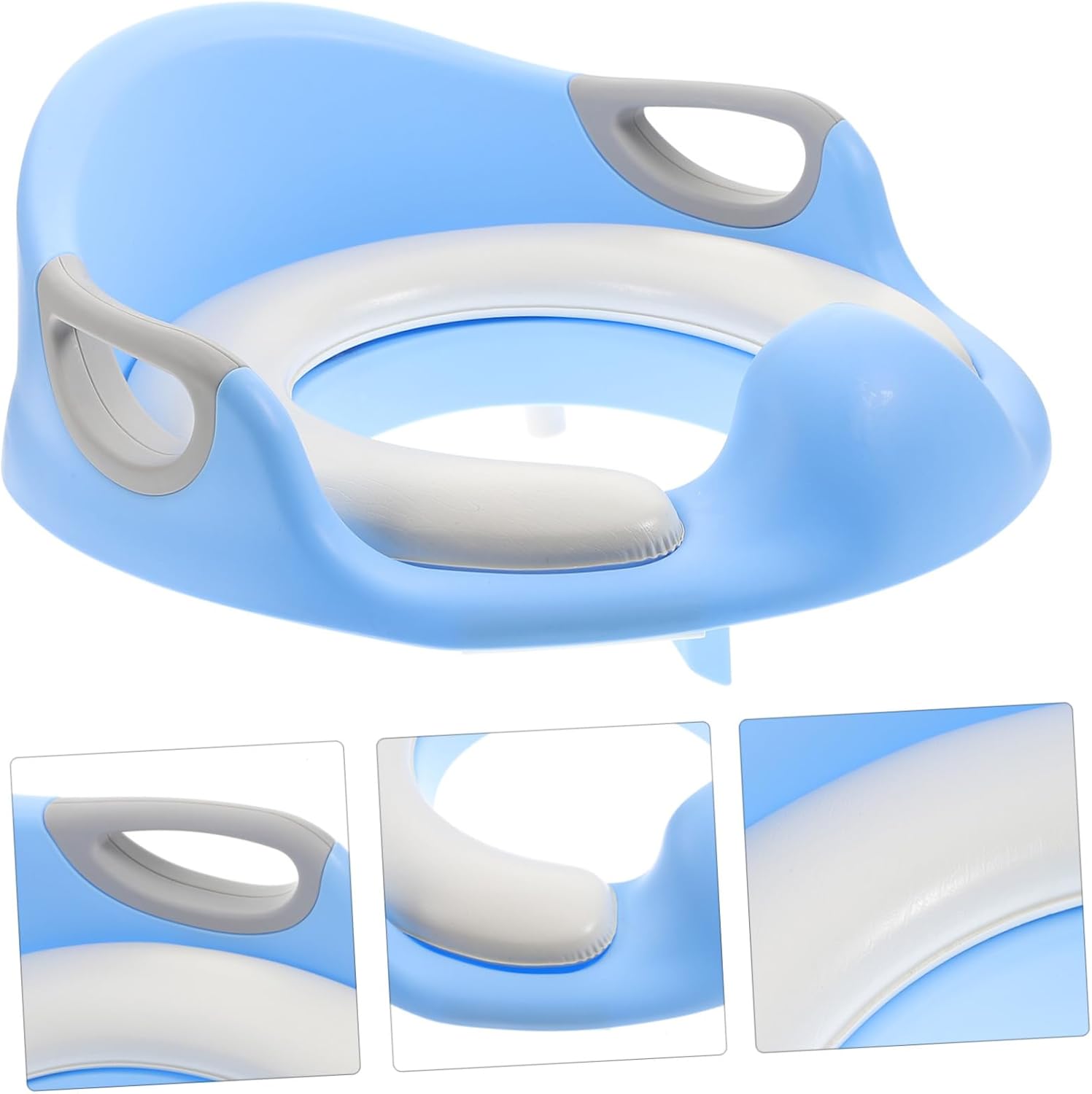 SUPVOX 1pc Ergonomic Boys and Girls Potty Training Seat Boy Girl Toilet Seat Insert Safe Material