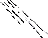 TukboTech 4Pcs Door Window Molding Trim Weatherstrip for Toyota Camry 2018-2019 - OE 75730-06190 Replaces Seals Leaks & Noise