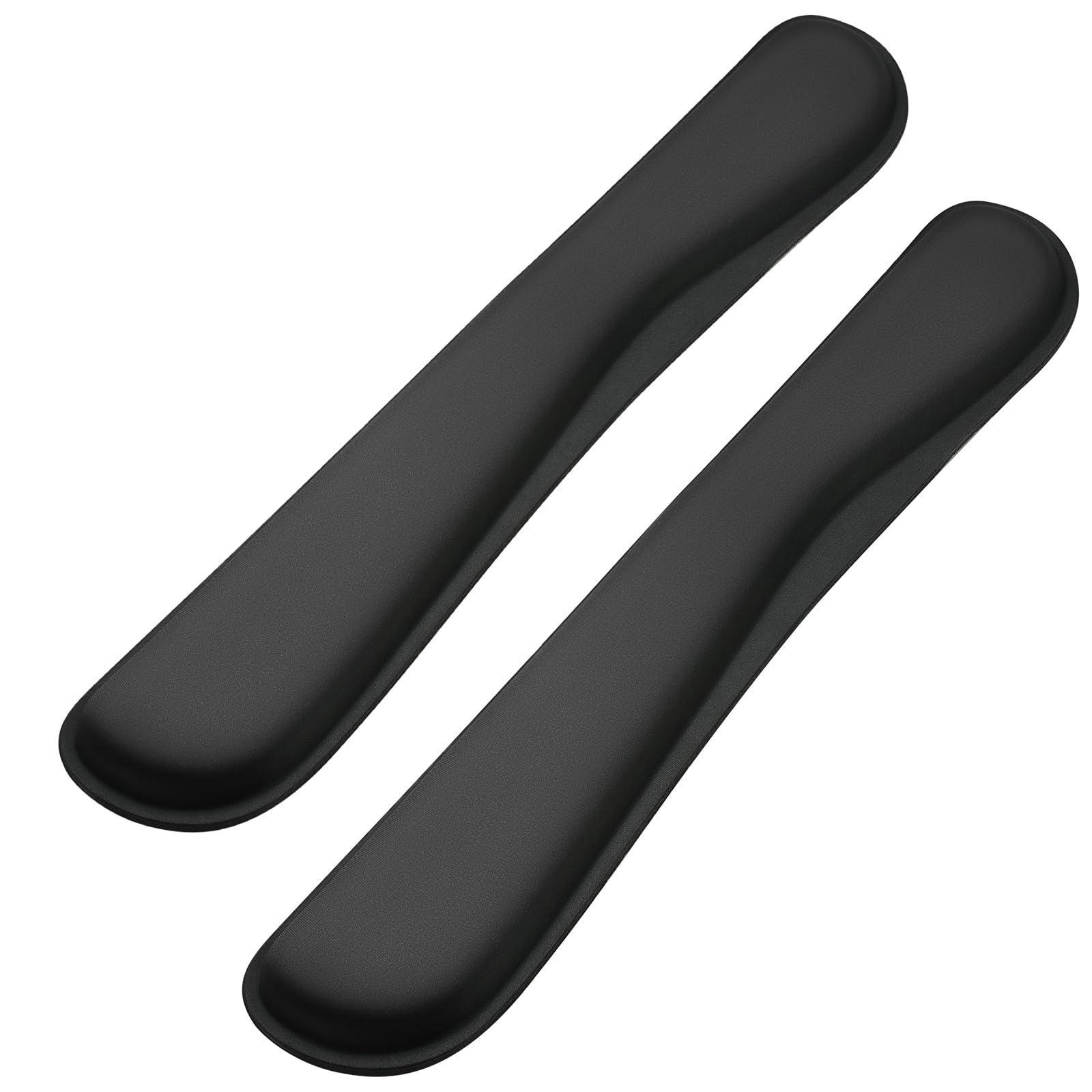 Keyboard Wrist Rest Pad 2 Pack Keyboard Arm Wrist Support with Memory Foam Easy Typing and Pain Relief