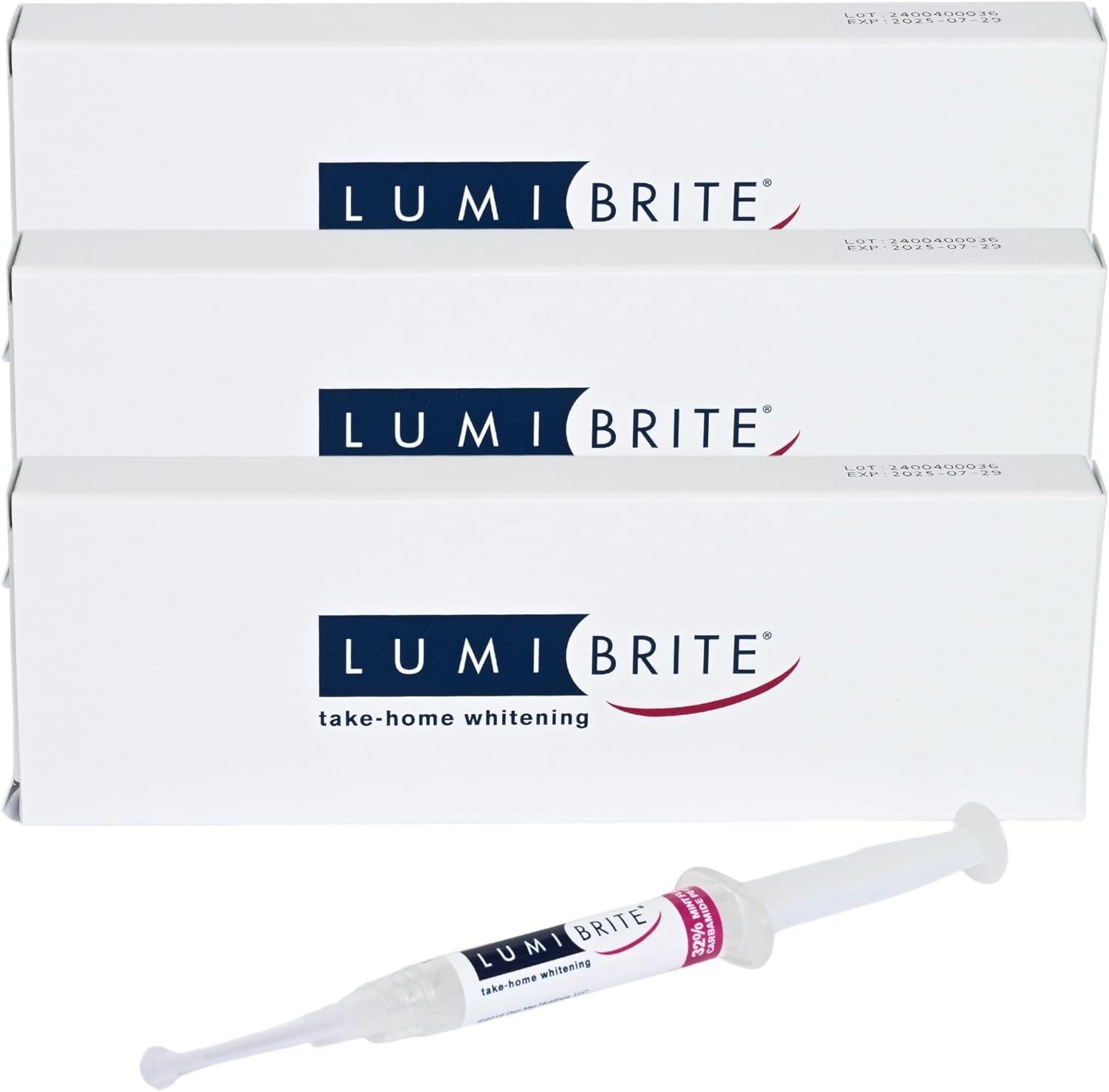 Lumibrite Teeth Whitening Gel 32% 6 Syringe Pack Whitening Oral Care