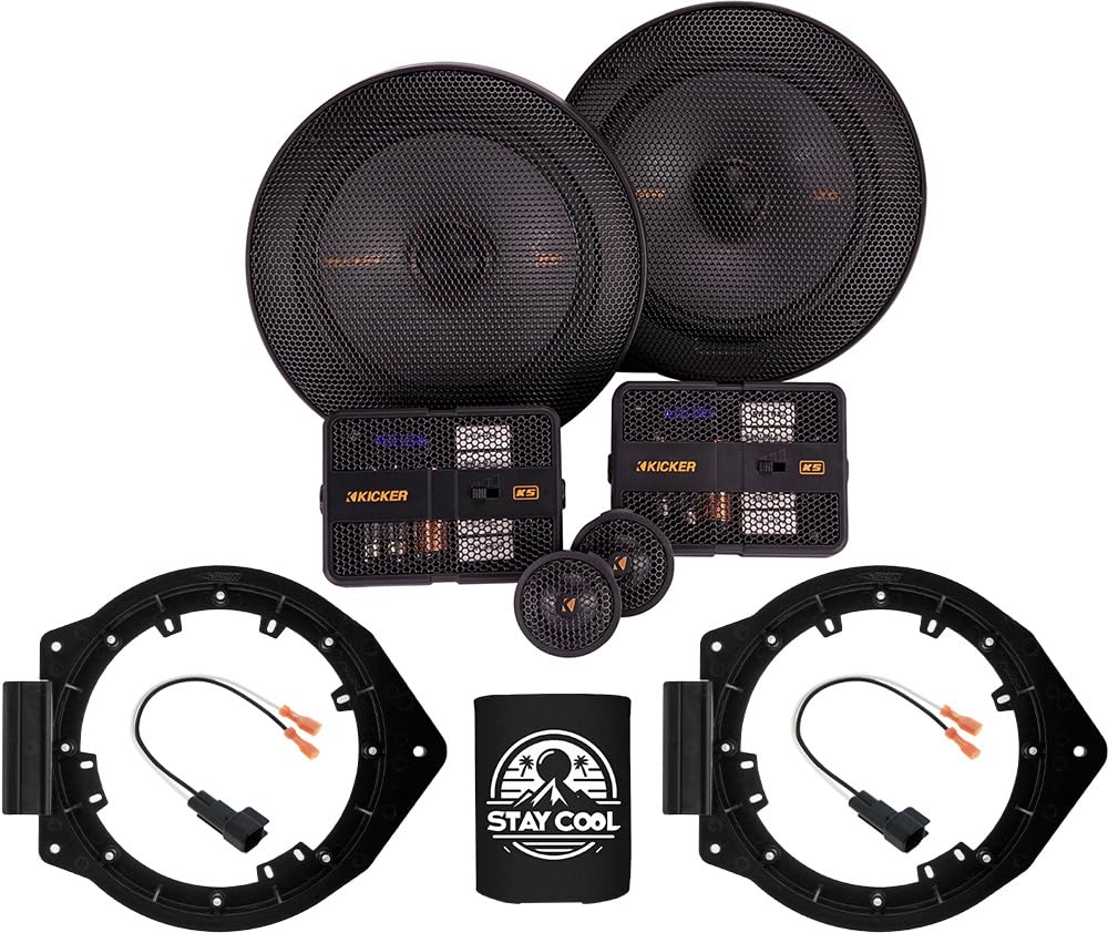 Amazon.com: KICKER Speakers 6.5 inch for Chevrolet Spark