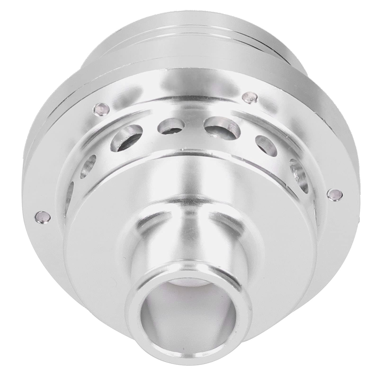 Aramox 25mm Universal Turbine Dump Voiture Blow Off Valve Atmospheric BOV Valve Dump BOV Fit pour Focus RS MK1/Escort Cosworth/Sierra Cosworth(Argent)