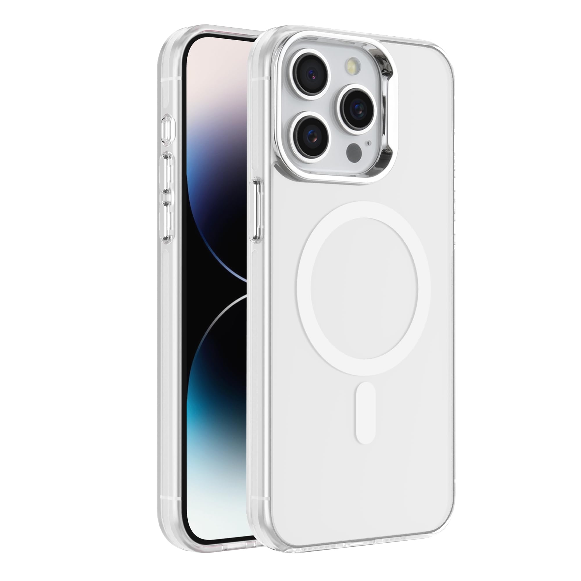 Coque compatible MagSafe iPhone 14 Pro S. Tedazo coque transparente fine et résistante - 8
