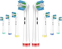 Vista 1 de Cabezales de repuesto para cepillos de dientes eléctricos Oral B Braun, 8 piezas, repuesto para vitalidad, para Triumph Professional Care, para Pro