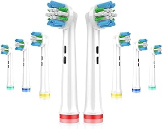 Replacement Toothbrush Heads Fit for Oral B Braun Electric Toothbrushes, 8PCS, Repuesto for Vitality, for Triumph Professional Care, for Pro Timer