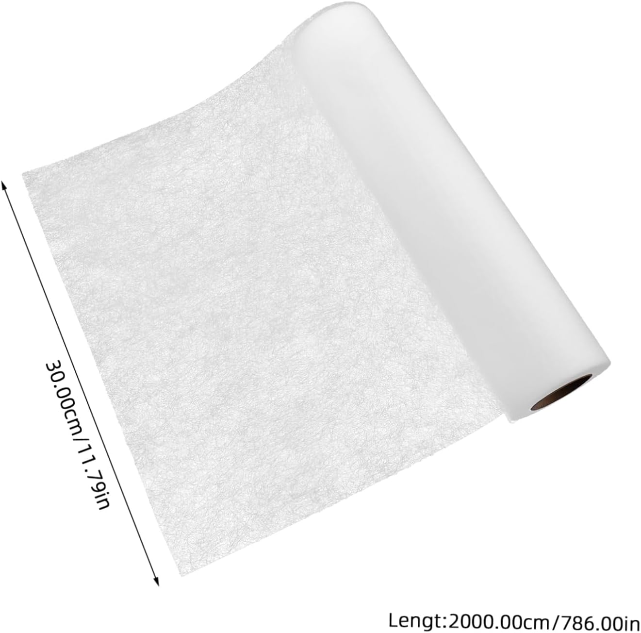 FONDOTIN Double Sided Fusible Interfacing Non Woven Stabilizer for Sewing for DIY Crafts Garment Accessories Easy Application Durable and
