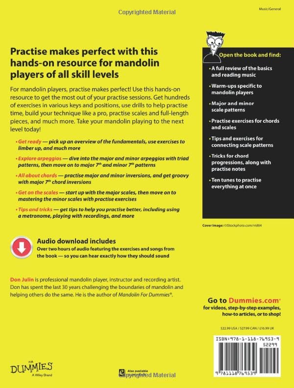Mandolin Exercises For Dummies - Image 2