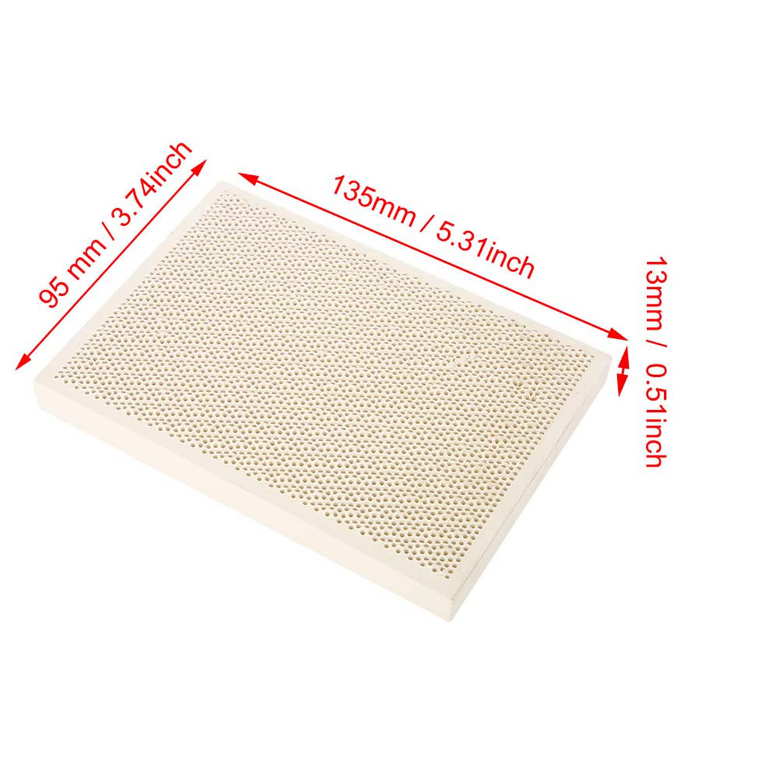 Alucy Heat Insulation Soldering Board for Jewelry Processing Welding Graphite Plate Milling Surface Tool Accessory