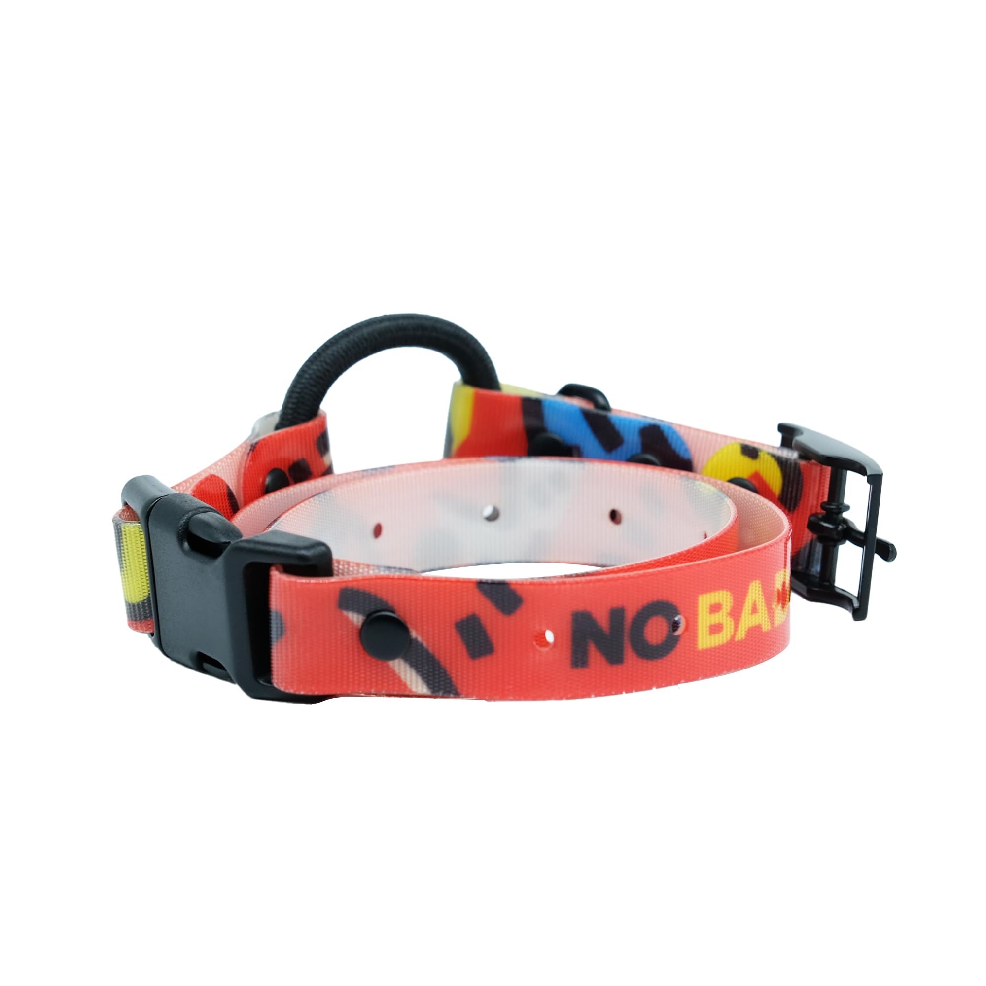 Dogtra Tom Davis Quick Release 3/4" Inch Strap with Buckle Waterproof Biothane for Remote Training E-Collar Easy Adjustable Comfortable for 280C 2.0 Receiver 28" - Red
