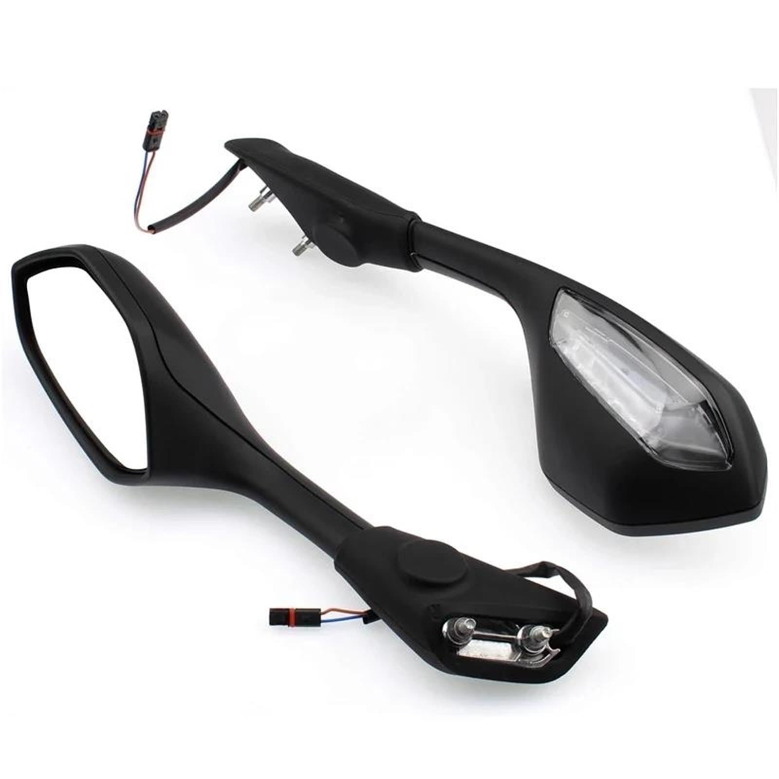 Rétroviseurs moto clignotants S1000RR pour rouler sur piste et route
