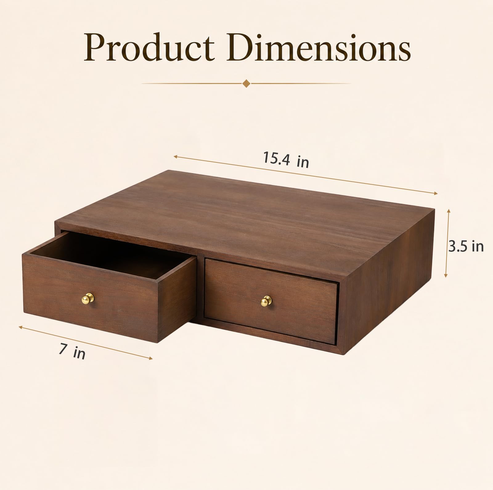 K Cup Organizer Cassetto per 30 cialde, in legno, supporto per postazione