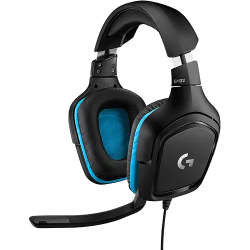 Logitech G G432 Auriculares Gaming con Cable, Sonido 7.1 y Micrófono