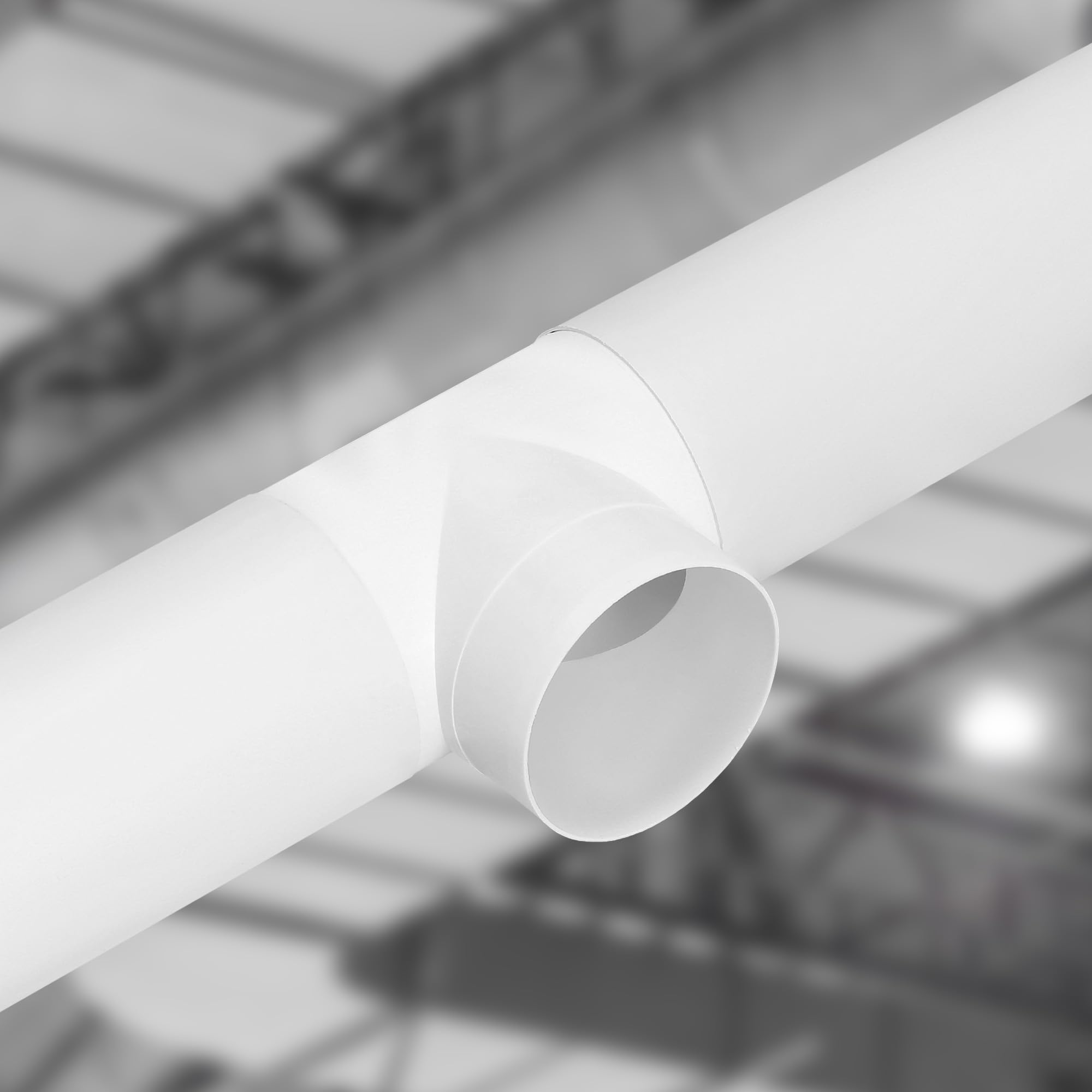 KOTARBAU® Raccord T pour systèmes de ventilation Ø 150 mm en tuyau de ventilation ABS pour conduits de ventilation - Raccord tubulaire à trois voies