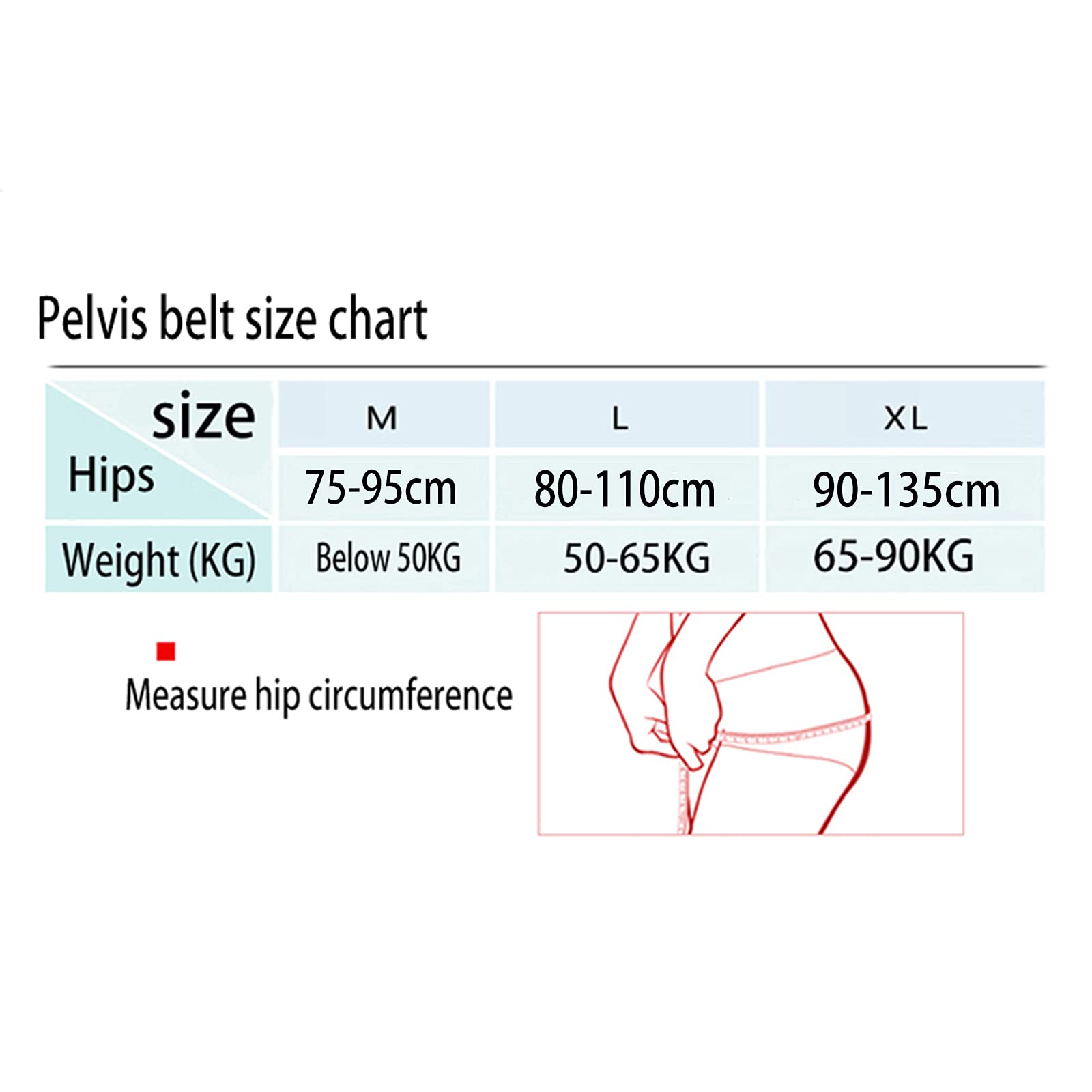 Samnuerly Pas do korygowania postawy miednicy po porodzie, podwójna siatka, oddychająca opaska biodrowa po porodzie, dla dorosłych kobiet, kobiet w ciąży (różowy, M)