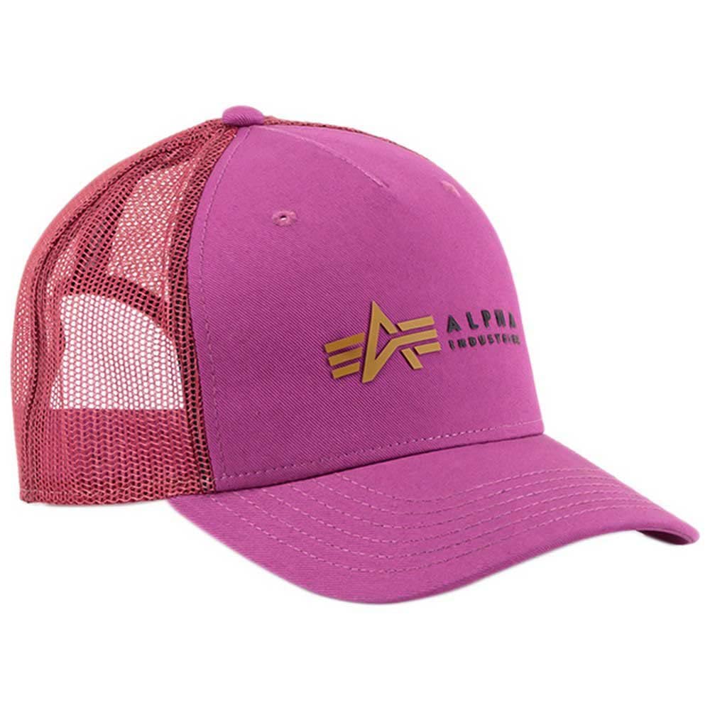 ALPHA INDUSTRIESUnisex Alpha Label Trucker Cap T-Shirt (pack of 1)