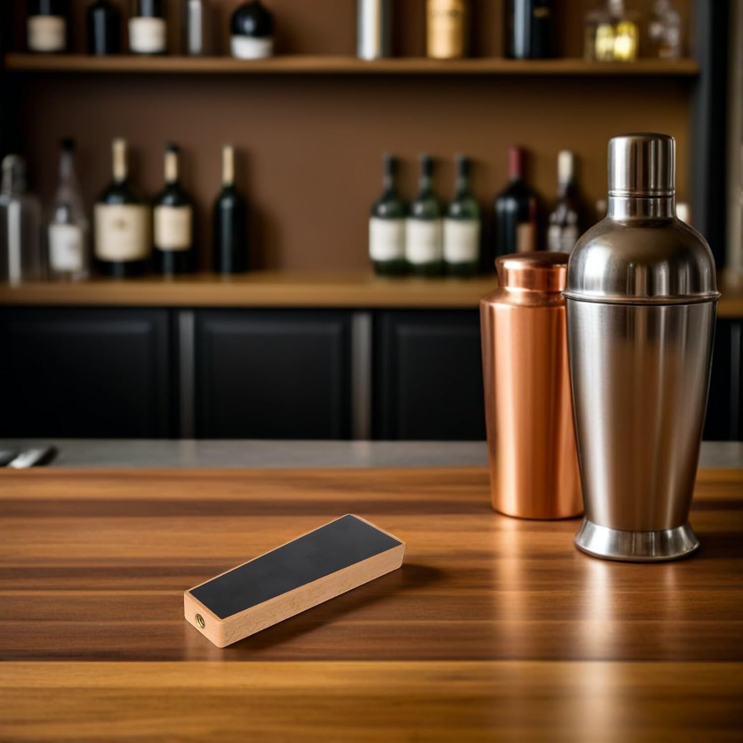 Holz-Bierhahn-Griff, Kreidetafel-Oberfläche, Buchenholz-Kegerator, Ersatz-Wasserhahnknopf für Heimbrauen, Bars und Hochzeitsfässer, schöne Verarbeitung