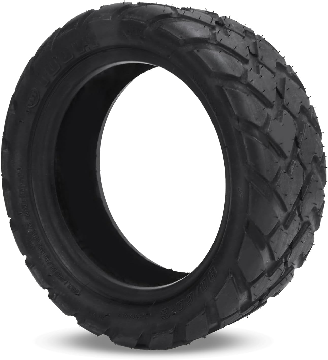 Uxsiya 80/60-6 Electric Scooter Tire Vacuum Wheel Tubeless for Motorised Scooter Karts ATV Replacement