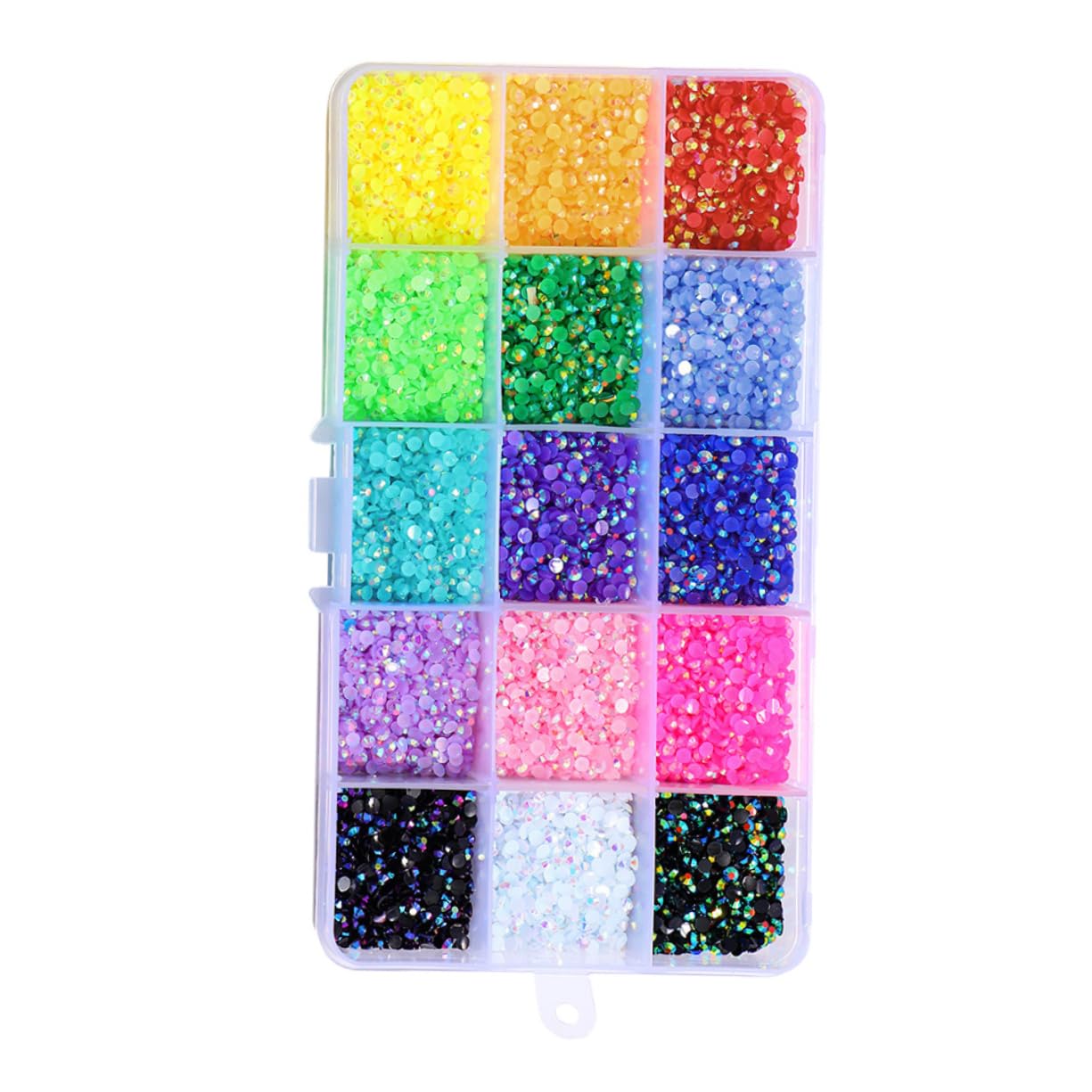 Per Unghie in Resina Colorata Decorazione Per Nail Art Retro Piatto Ciondolo Per Manicure Da Te