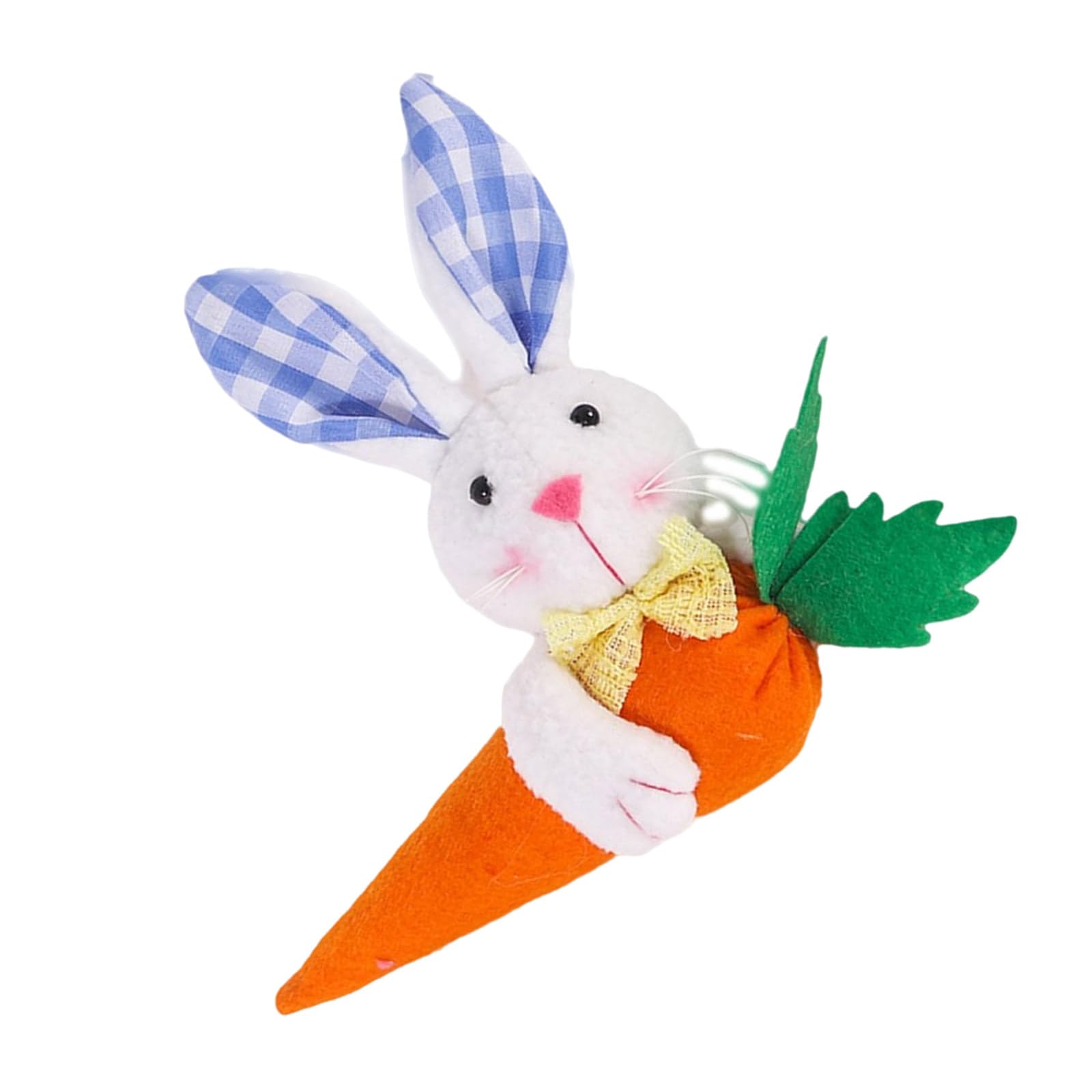 Buxuaaaa Bunnies Easters Hanging Gnomes Easters Tree Hanging Ornament Plush Bunnies Gnomes with Rope Home Decors Plush