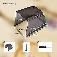 Vista 5 de Cubiertas de lluvia resistentes a la intemperie para cerraduras de puertas exteriores, escudo de agua de plástico para teclado de control de acceso