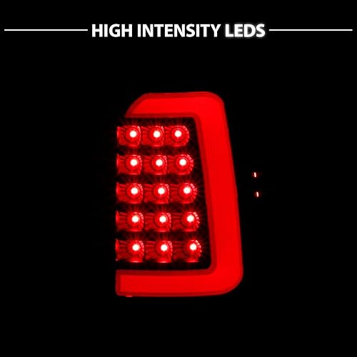 Miniatura 8 de AmeriLite Para Dodge Dakota 1997-2004 tipo C halógeno, LED, luces traseras, juego de lámparas de freno de cabina tripulación, lado del pasajero y