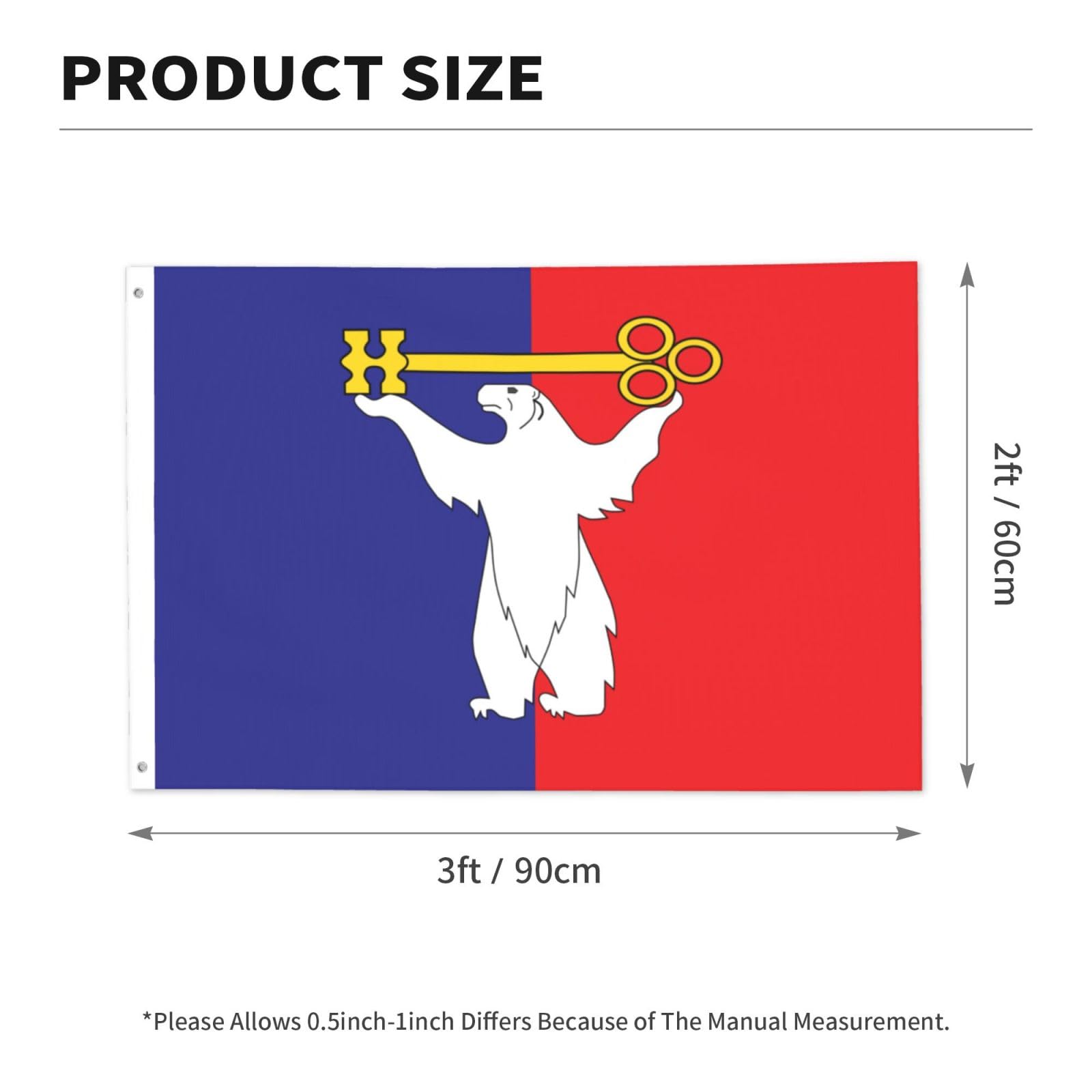 Amazon.com : Flag Of Norilsk, Krasnoyarsk Krai Flags For Outside