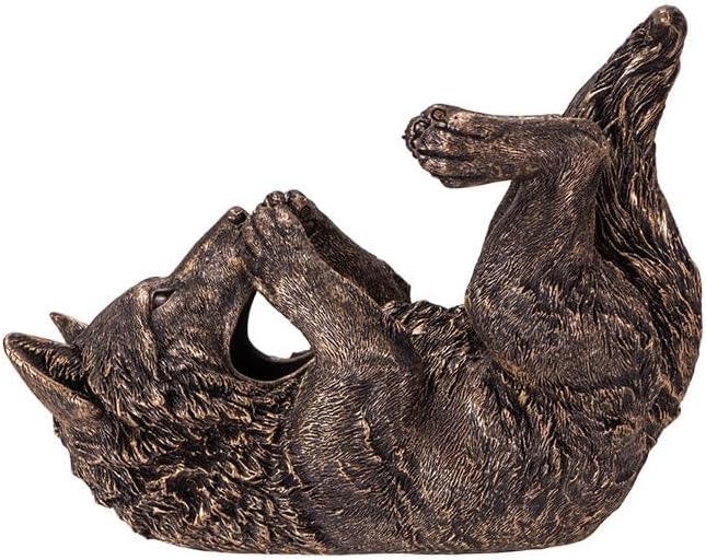 WOLF WINE BOTTLE HOLDER C/8