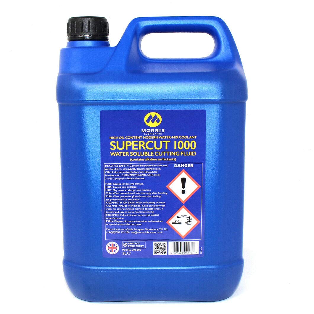 Morris Supercut 1000 Water Soluble Cutting Fluid High Oil Content Coolant