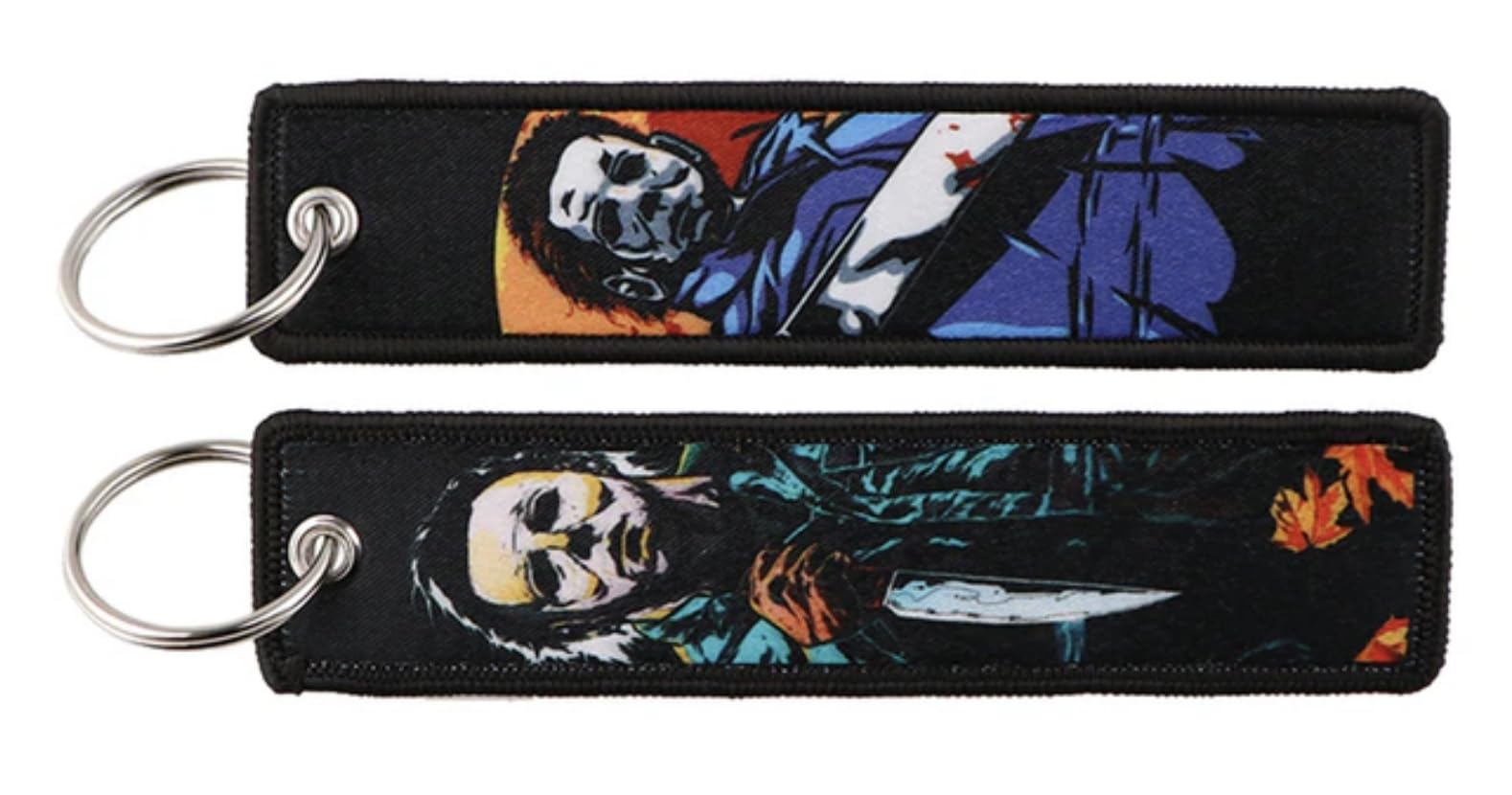 Halloween Michael Myers John Carpenter Classic 70s Slasher Horror Movie Film Keychain Key Tag Chain Fob Ring