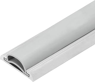 Randall Manufacturing 36" V-5 Mini Threshold Door Bottom - 1-1/4" Wide, 3/8"-1/2" High, USA-Made Easy Install