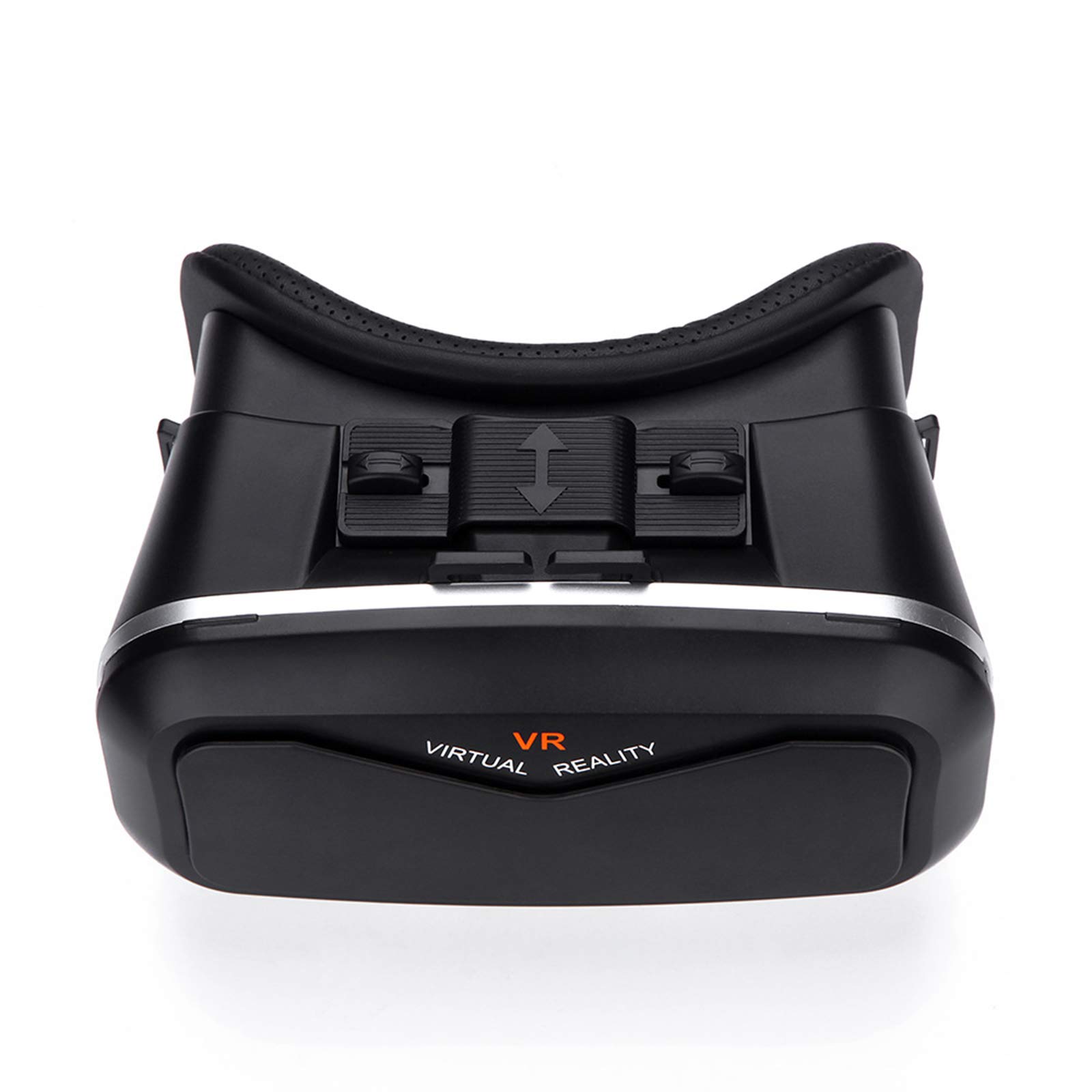 3D Virtual Reality Heads, VR Smartphone Headset dla iPhone'a, Samsunga i innych smartfonów (4,0 do 6,0 cala), Virtual Reality Okulary do filmów i gier, czarne