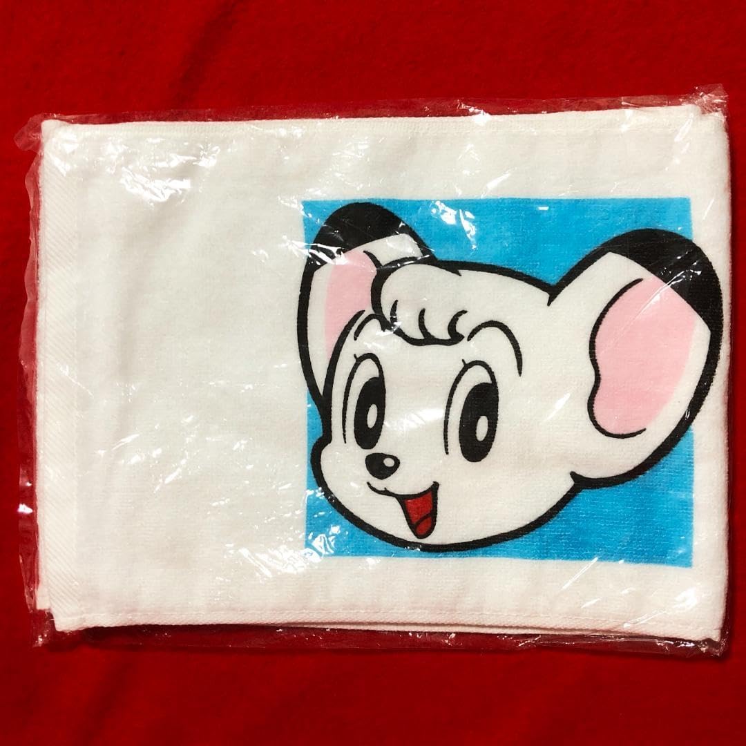 山形銀行ジャングル大帝レオのロングタオル：手塚プロダクション20&times;110㎝程