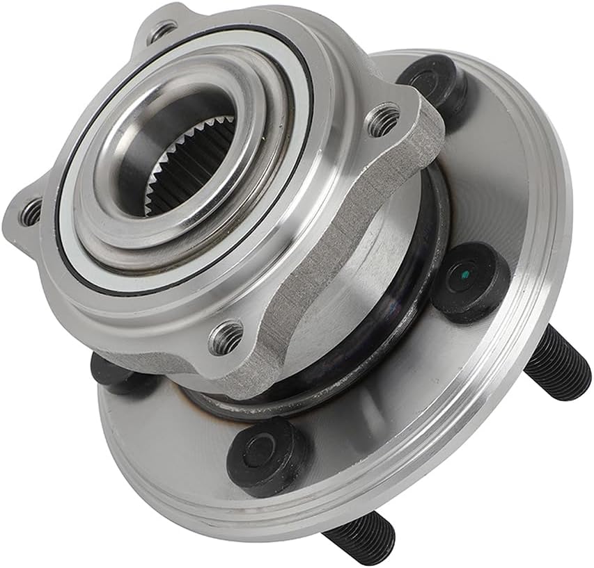 SCITOO Wheel Hub Wheel Bearing Assembly Rear 512555 fit for 2017-2019 for Chrysler 300 3.6 3.6L;2015-2020 for Chrysler 300 C 3.6L;2015-2020 for Chrysler 300 C 5.7L 5 lugs 2pcs Wheel Hub Bearings