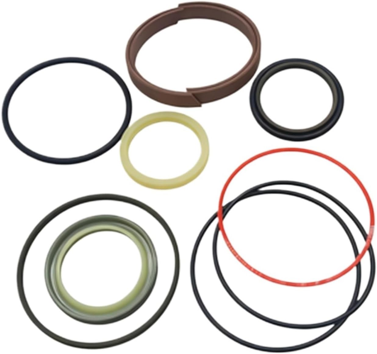 Compatible For CAT Backhoe Loader 416E 416F 420F, Hydraulic Cylinder Seal Kit 377-9352 3779352