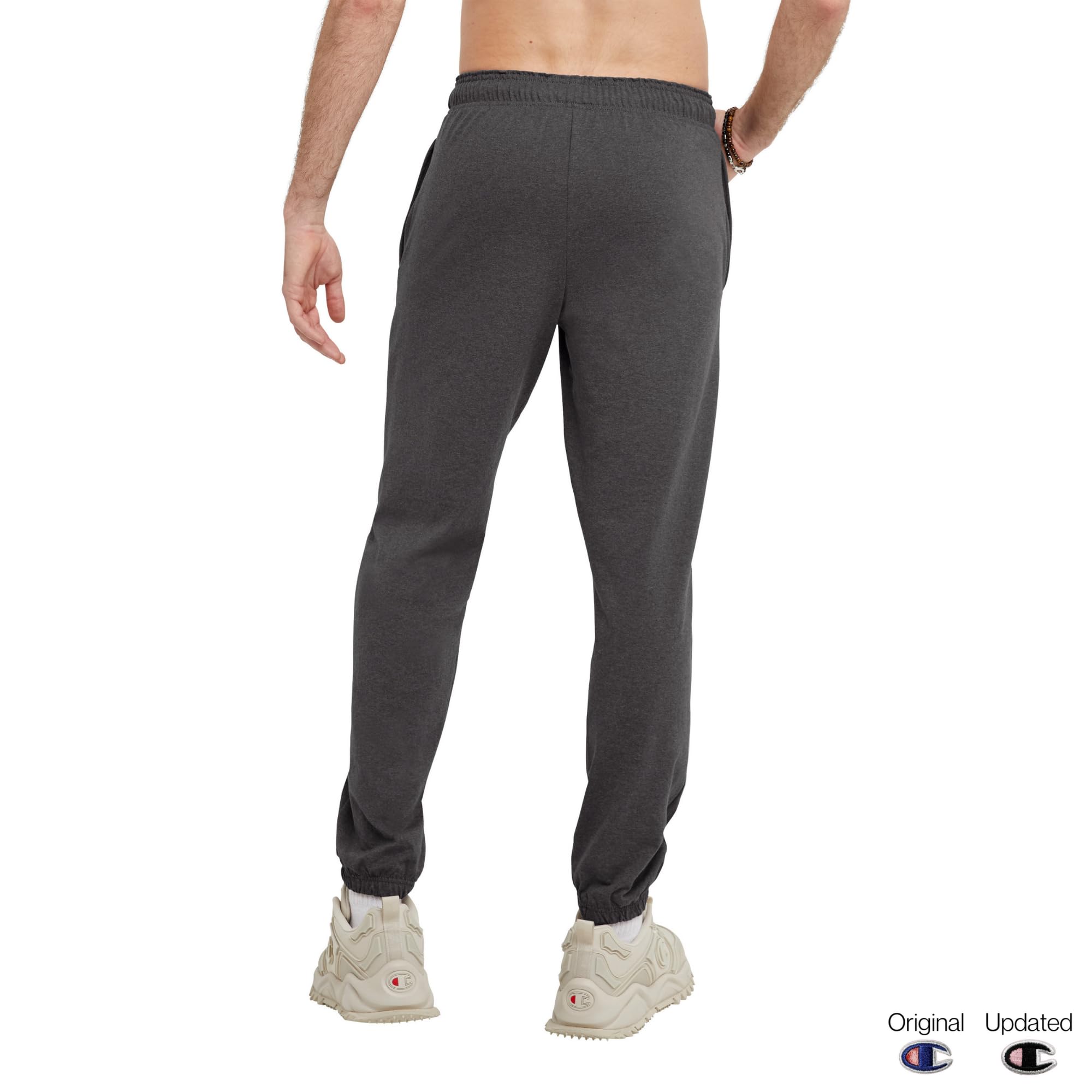 Champion Men's Everyday Fitted Ankle Cotton Pants, 31.5