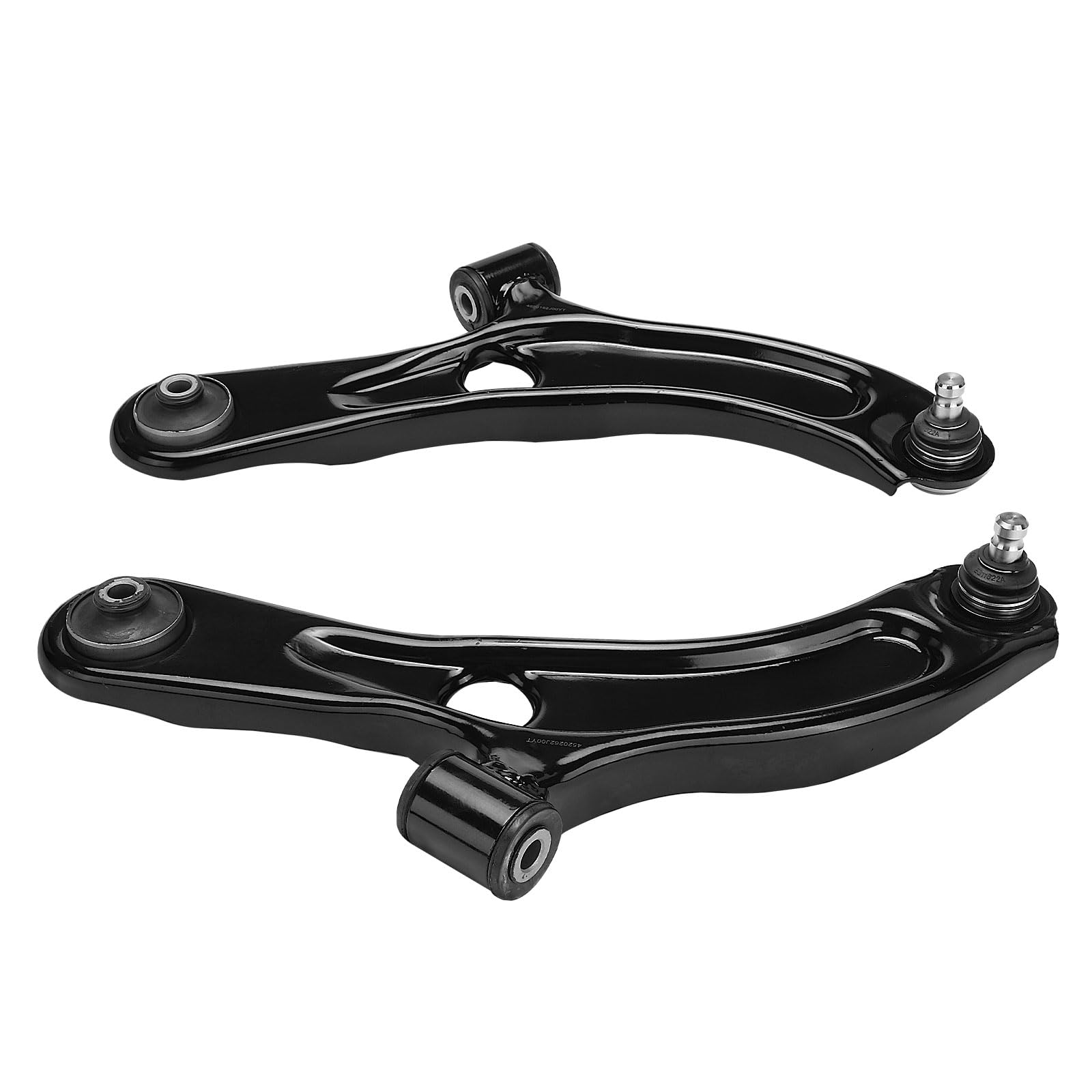 Frankberg 2x Querlenker Vorne Links Rechts Unten Kompatibel mit Agila H08 1.0L 1.2L 2008-2014 Splash EX 1.0L 1.2L 2008-2024 Swift III EZ MZ 1.2L 1.6L 2005-2024 Replace# 4520262J00