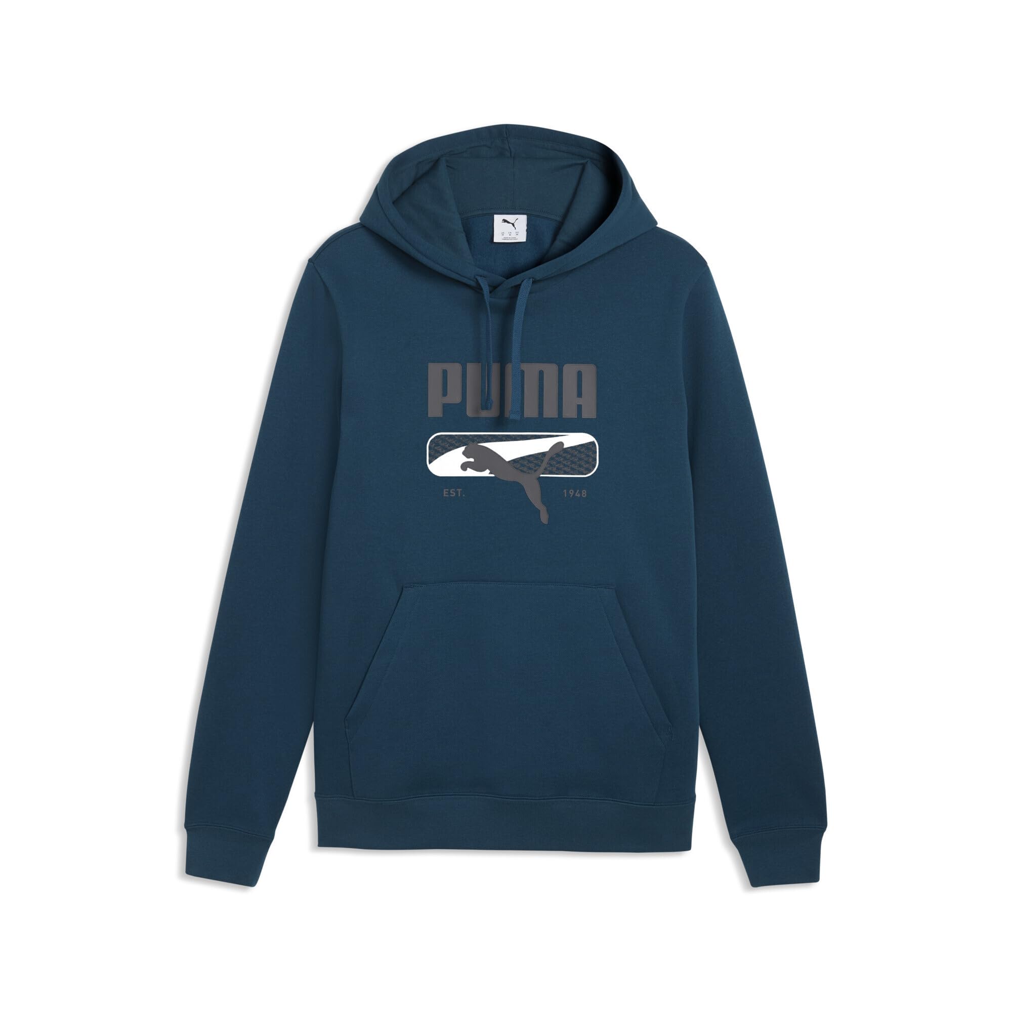 PUMA Sudadera con Capucha Sport Logo Play de Felpa Hombre