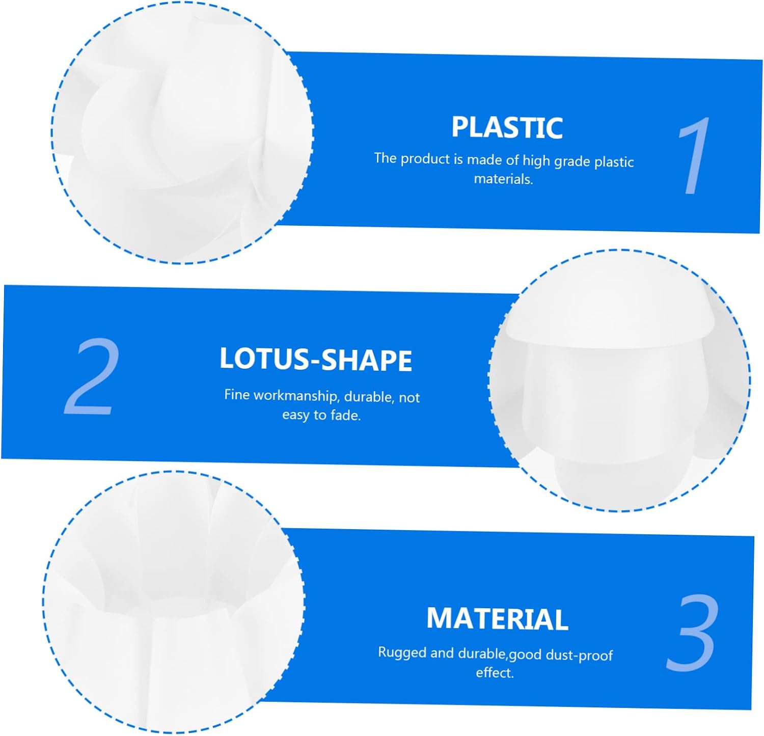 STOBAZA Lotus Flower Lampshade Plastic Lamp Cover Adorn Light Accessory Multi-Functional Lampshade for Home