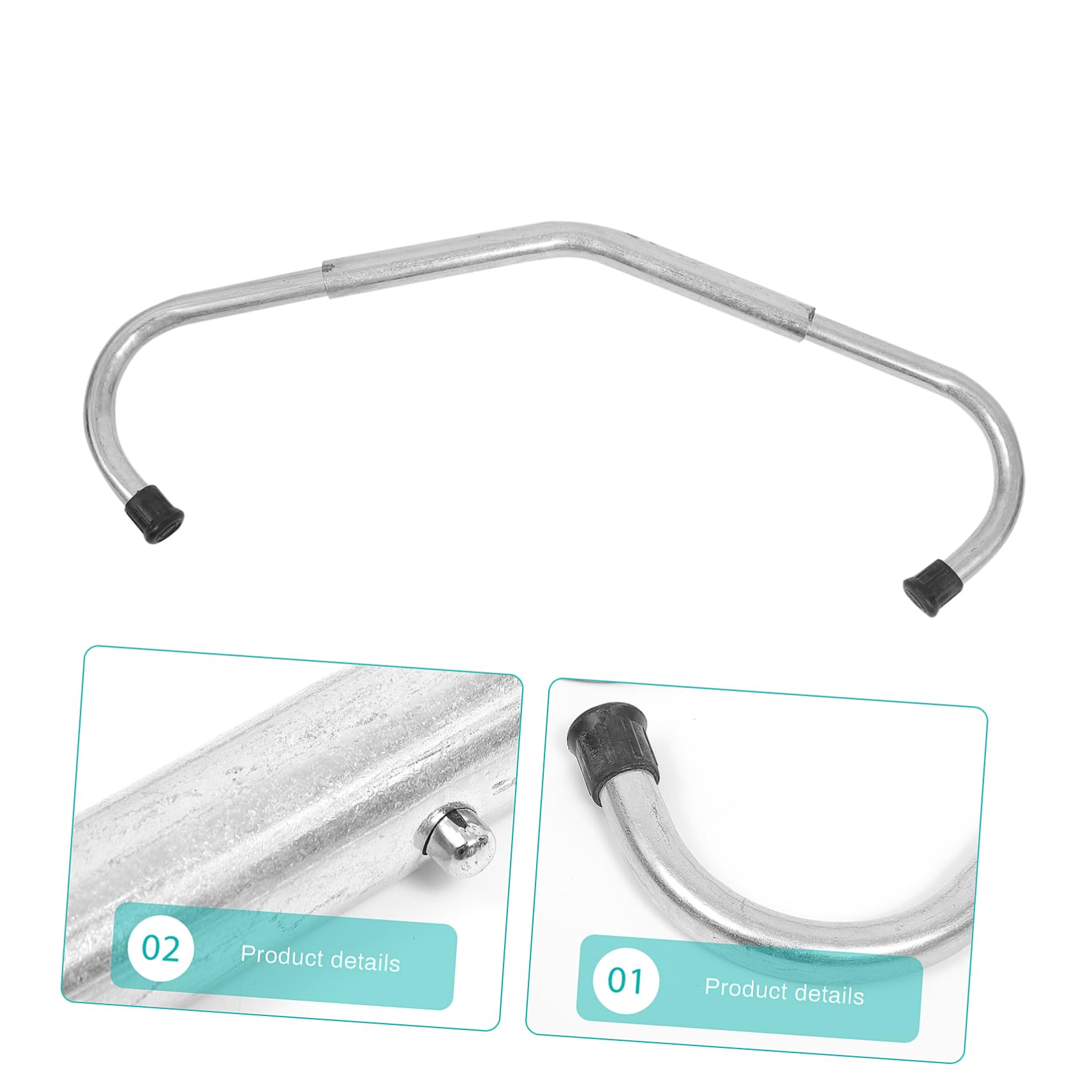 ifundom 1 Pz Etichette Anti-Calcio Per Bovini Asta Anti-Calcio Per Pascolo Pesante Pratico Accessorio Per Allevamento Regolabile Accessorio Per Ranch Argento Zincato