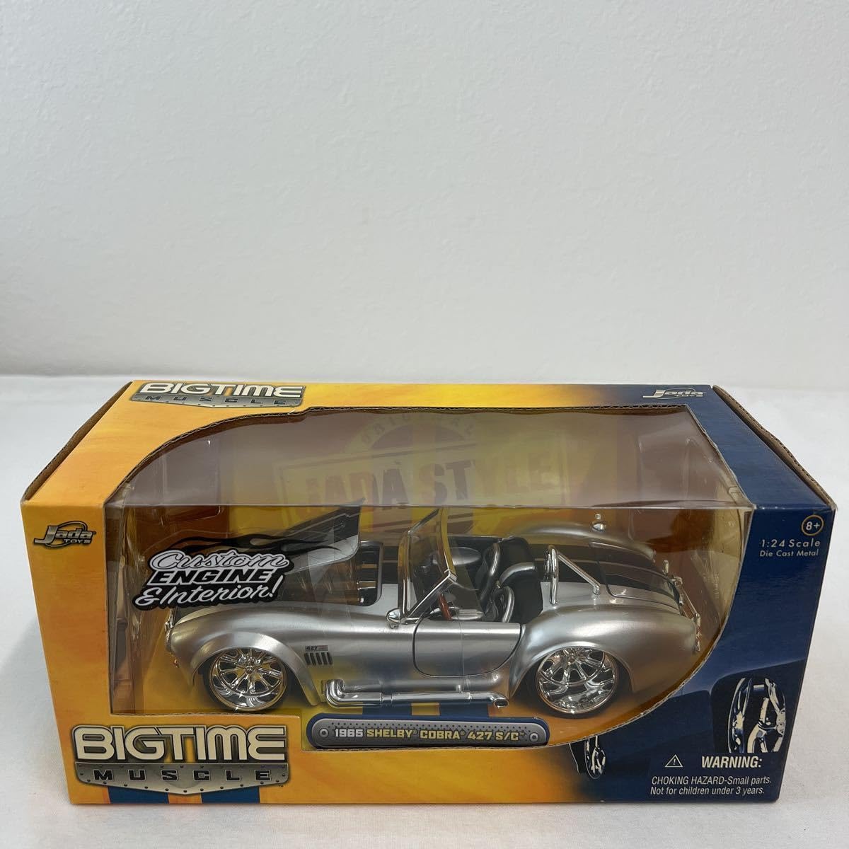 Amazon | Jada toys 1/24 BIGTIME MUSCLE 1965 SHELBY COBRA
